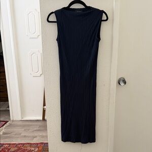 Banana Republic Navy Midi Dress